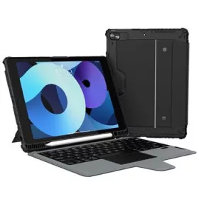   Nillkin Bumper Combo Keyboard (Backlit Version) tok – Apple iPad 10.2 (2019/2020/2021) – fekete
