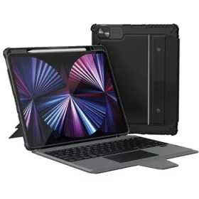   Nillkin Bumper Combo Keyboard (Backlit Version) tok – Apple iPad Pro 12.9 2020/2021/2022/ Air 13 (2024/2025) – fekete