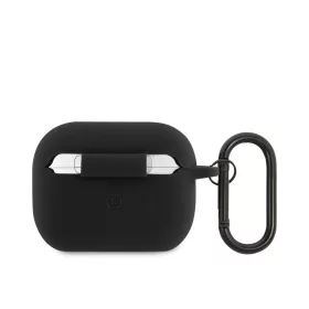 Lacoste Liquid Silicone Croc Logo tok, AirPods Pro - fekete