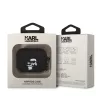 Karl Lagerfeld 3D Logo NFT Karl and Choupette Silikonové tok, AirPods Pro - fekete