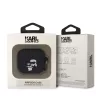 Karl Lagerfeld 3D Logo NFT Karl and Choupette Silicone tok, Airpods 3 - fekete