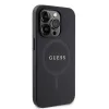 Guess PU Saffiano MagSafe tok, iPhone 15 Pro Max - fekete