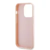 Karl Lagerfeld 3D Rubber Glitter Logo Karl iPhone 15 Pro Max tok – rózsaszín