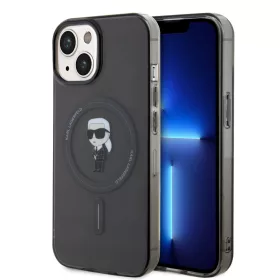 Karl Lagerfeld IML Ikonik MagSafe iPhone 15 tok – fekete