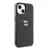 Karl Lagerfeld IML Ikonik MagSafe iPhone 15 tok – fekete