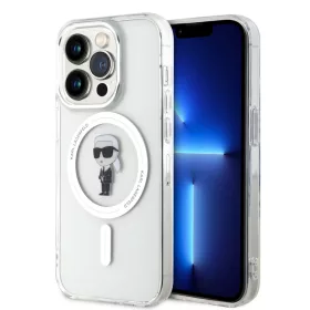   Karl Lagerfeld IML Ikonik MagSafe iPhone 15 Pro tok – átlátszó