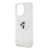 Karl Lagerfeld IML Glitter Karl and Choupette MagSafe iPhone 15 Pro Max tok – átlátszó