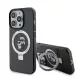 Karl Lagerfeld Ringstand Karl and Choupette MagSafe tok, iPhone 16 Pro Max - fekete