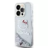 Hello Kitty Liquid Glitter Electroplating Head Logo iPhone 13 Pro tok – átlátszó