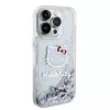 Hello Kitty Liquid Glitter Electroplating Head Logo iPhone 13 Pro tok – átlátszó