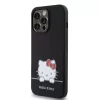 Hello Kitty Liquid Silicone Daydreaming Logo iPhone 13 Pro tok – fekete