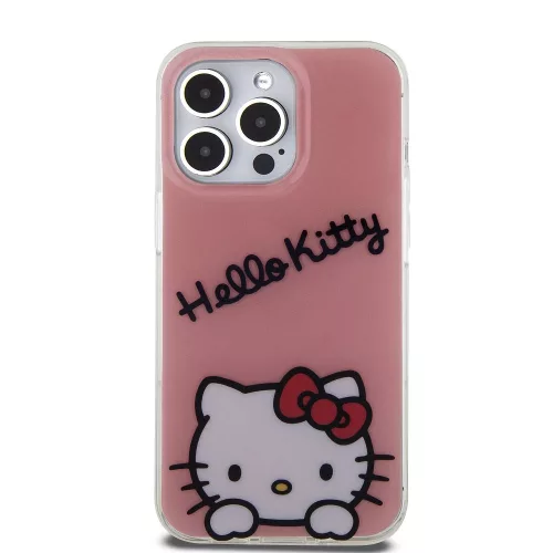 Hello Kitty IML Daydreaming Logo iPhone 13 Pro tok – rózsaszín