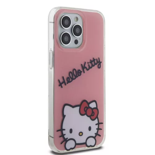 Hello Kitty IML Daydreaming Logo iPhone 13 Pro tok – rózsaszín