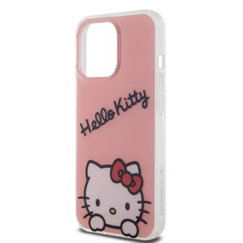 Hello Kitty IML Daydreaming Logo iPhone 13 Pro tok – rózsaszín