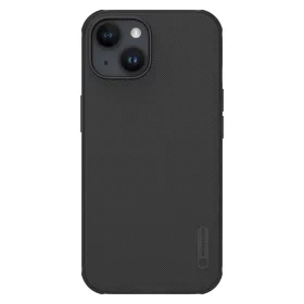   Nillkin Super Frosted PRO Magnetic tok Apple iPhone 15 készülékhez – Fekete