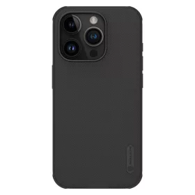   Nillkin Super Frosted PRO Magnetic tok Apple iPhone 15 Pro készülékhez – Fekete