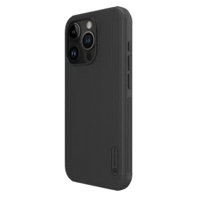   Nillkin Super Frosted PRO Magnetic tok Apple iPhone 15 Pro készülékhez – Fekete