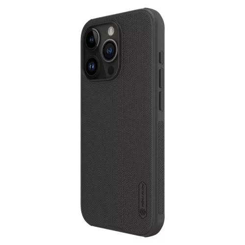 Nillkin Super Frosted PRO Magnetic tok Apple iPhone 15 Pro készülékhez – Fekete