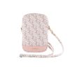 Guess PU G Cube Wallet Phone Bag Zipper Pink - rózsaszín