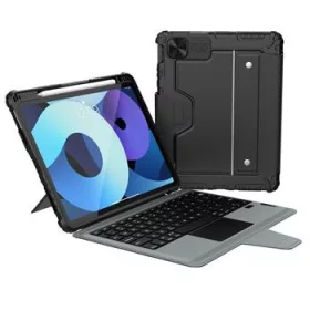   Nillkin Bumper Combo Keyboard (Backlit Version) tok – Apple iPad Air 4/5/10.9 2020/11 2024/2025/Pro 11 (2020/2021/2022) – fekete