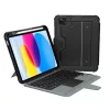 Nillkin Bumper Combo Keyboard (Backlit Version) tok – Apple iPad 10.9 (2022/11 2025) – fekete