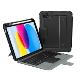   Nillkin Bumper Combo Keyboard (Backlit Version) tok – Apple iPad 10.9 (2022/11 2025) – fekete