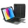 Nillkin Bumper Combo Keyboard (Backlit Version) tok – Apple iPad 10.9 (2022/11 2025) – fekete