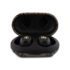 Guess PU 4G Metal Logo TWS Wireless Earphones Brown - barna