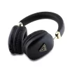 Guess PU Leather 4G Triangle Logo Wireless Headphone Black - fekete