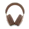 Guess PU Leather 4G Triangle Logo Wireless Headphone Brown - barna