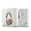 Guess PU Leather 4G Triangle Logo Wireless Headphone Brown - barna