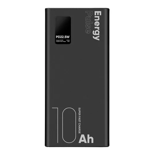 OBAL:ME EnergyPulse Powerbank 10000mAh, 22,5W, - fekete