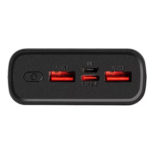 OBAL:ME EnergyPulse Powerbank 20000mAh, 22,5W, - fekete