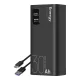  OBAL:ME EnergyPulse Powerbank 30000mAh, 22,5W, - fekete