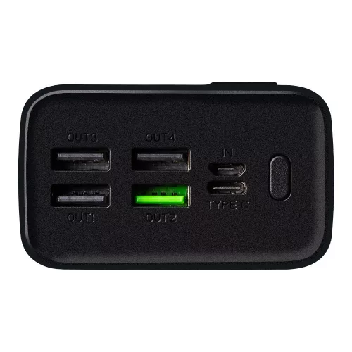  OBAL:ME EnergyPulse Powerbank 30000mAh, 22,5W, - fekete