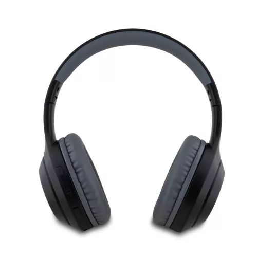 Guess Classic Silver Logo Wireless Headphone Black - ezüst