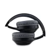 Guess Classic Silver Logo Wireless Headphone Black - ezüst
