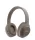 Guess Classic Silver Logo Wireless Headphone Brown - ezüst