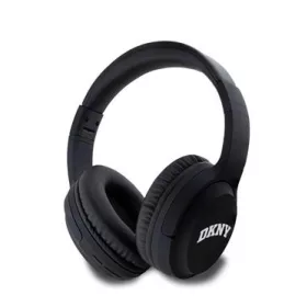   DKNY PU Leather Arch Logo vezeték nélküli fülhallgató – fekete