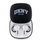 DKNY 3D Rubber Matte Finish vezeték nélküli fülhallgató – fekete