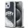 DKNY Liquid Glitter Arch Logo tok, iPhone 11 - fekete