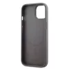 DKNY PU Leather Stack Logo Magsafe tok, iPhone 15 - szürke