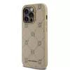 Karl Lagerfeld PU Karl Heads Pattern Magsafe tok, iPhone 15 Pro Beige