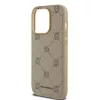 Karl Lagerfeld PU Karl Heads Pattern Magsafe tok, iPhone 15 Pro Beige