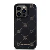 Karl Lagerfeld PU Karl Heads Pattern Magsafe tok, iPhone 15 Pro Max - fekete