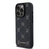 Karl Lagerfeld PU Karl Heads Pattern Magsafe tok, iPhone 15 Pro Max - fekete