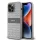 DKNY PU Leather Repeat Pattern Tonal Stripe tok, iPhone 14 Pro - bézs