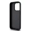 DKNY PU Leather Repeat Pattern Stack Logo Magsafe tok, iPhone 15 Pro Max - fekete
