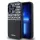 DKNY PU Leather Repeat Pattern Card Pocket tok, iPhone 14 Pro Max - fekete