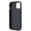 DKNY PU Leather Repeat Pattern Card Pocket tok, iPhone 15 - fekete